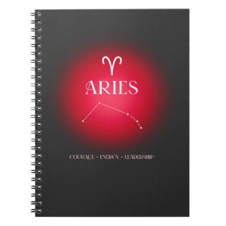Aries aura  dark version notebook