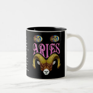 Aries Birth Sign Zodiac Mug