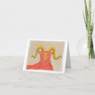 Aries Birthday Card