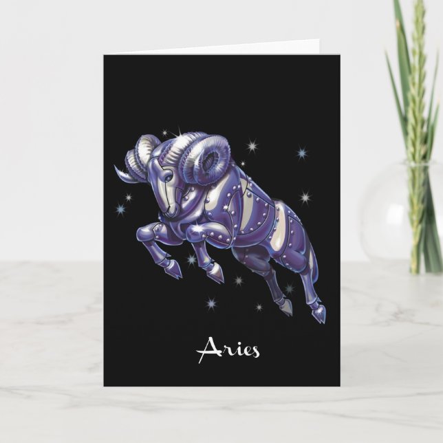 Aries Birthday Card (Front)
