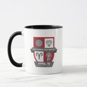 Aries Birthday Crest™ for April 1-19 Mug