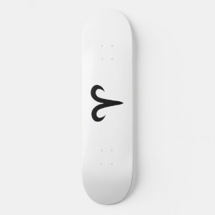 Aries Black Skateboard