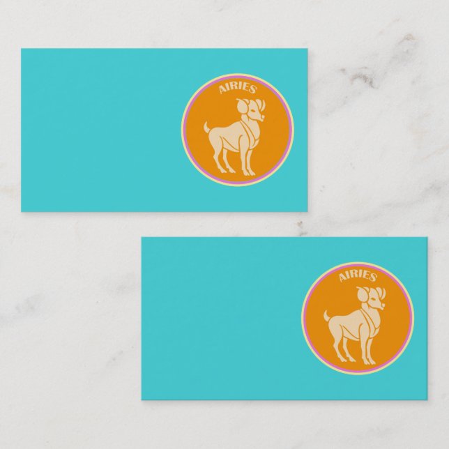 Aries Business Card (Front/Back)