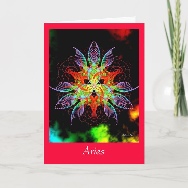 Aries Card (Front)