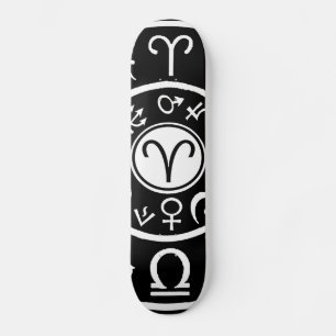 Aries Celestial Zodiac Skateboard