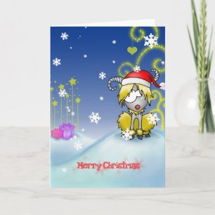 Aries Christmas card