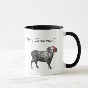 Aries Christmas Mug
