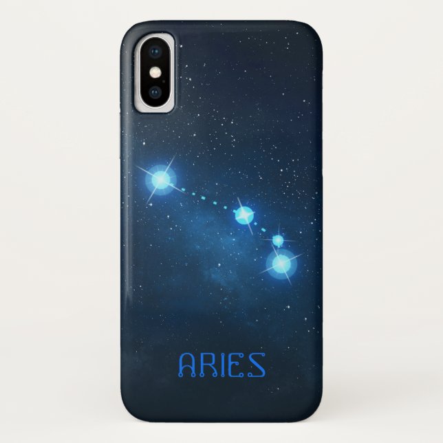 Aries Constellation Zodiac Case-Mate iPhone Case (Back)