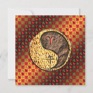 Aries & Earth Horse Card