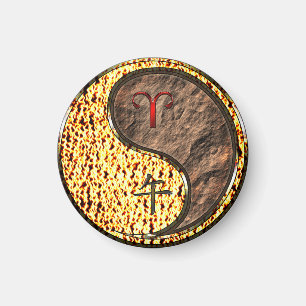 Aries & Earth Horse Magnet