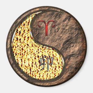 Aries & Earth Rabbit Magnet