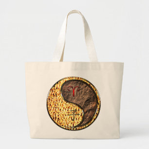 Aries & Earth Rat Large Tote Bag