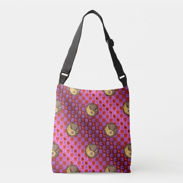 Aries & Earth Rooster Crossbody Bag (Front)