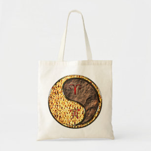 Aries & Earth Tiger Tote Bag