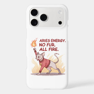 Aries Energy Sphynx Cat No Fur All Fire Art