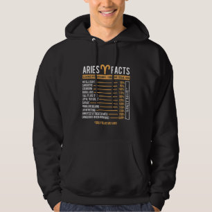 Aries Facts  Zodiac Sign Horoscope Astrology Astro Hoodie