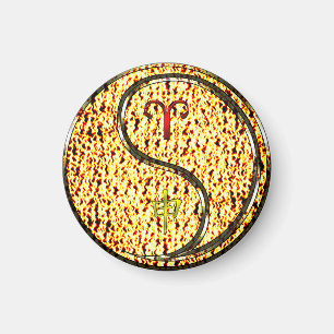 Aries & Fire Monkey Magnet