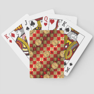 Aries & Fire Rat Playing Cards