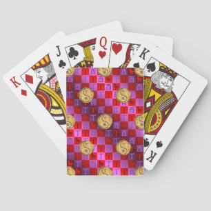 Aries & Fire Rooster Playing Cards