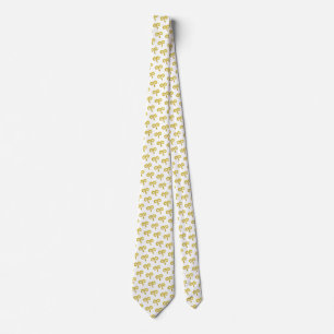 Aries Golden Astrology Custom Tie