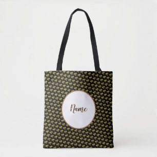 Aries  Golden Astrology Personalised Tote Bag