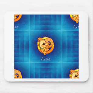 aries horoscope mouse pad