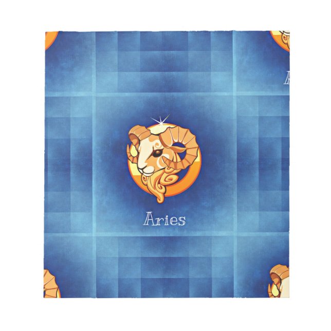 aries horoscope notepad (Front)