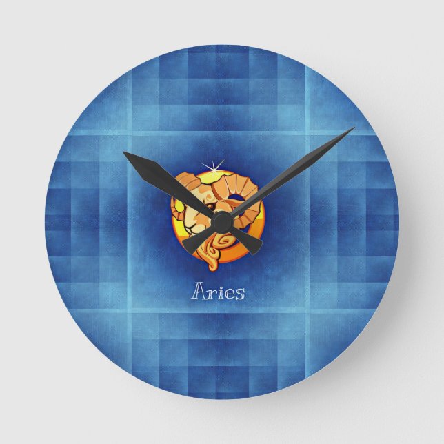 aries horoscope round clock (Front)