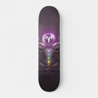 Aries Horoscope Symbol Skateboard
