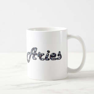 Aries in Diamonds Coffee Mug