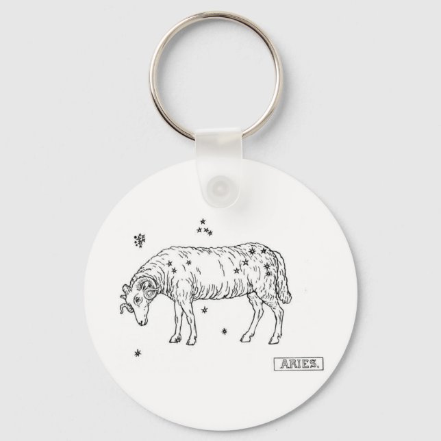 Aries Key Ring (Front)
