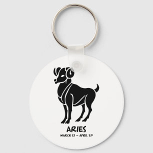 Aries Key Ring
