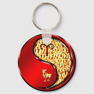 Aries Key Ring