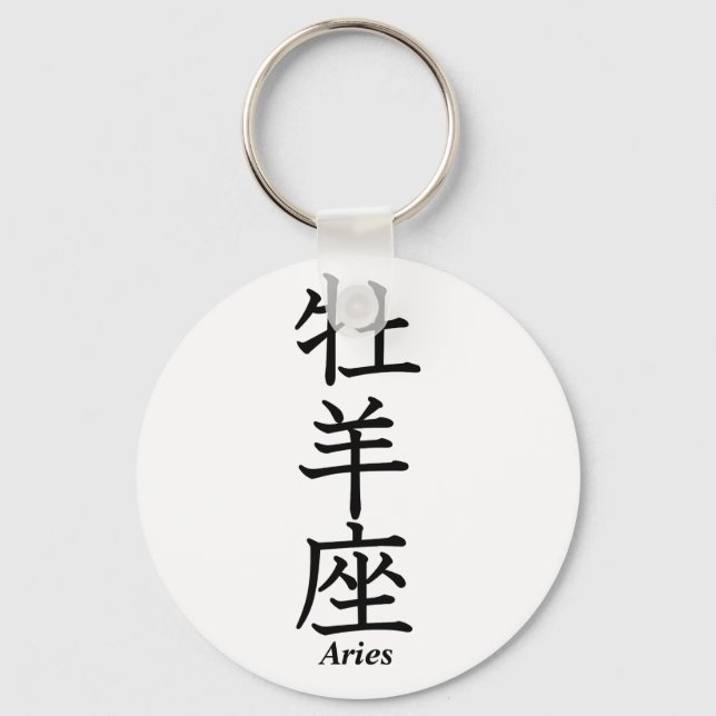 Aries Key Ring (Front)
