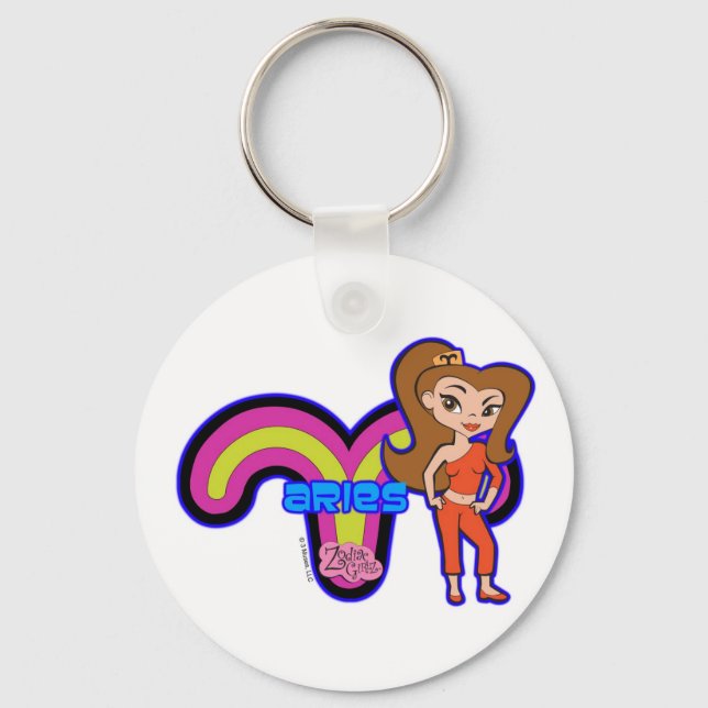 Aries Keychain (Front)
