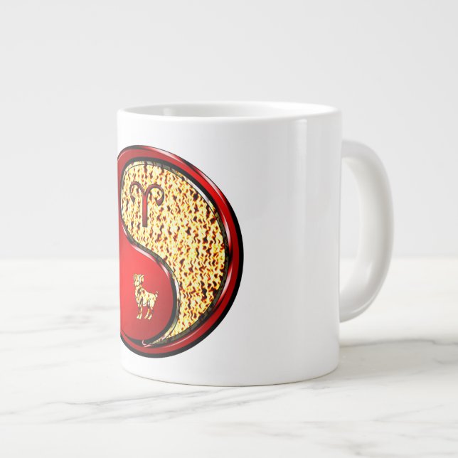 Aries Large Coffee Mug (Front Right)