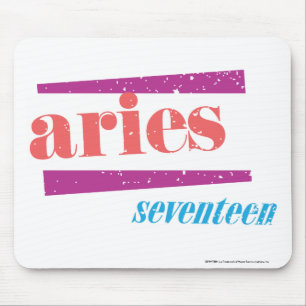 Aries Lt Pink Mouse Pad