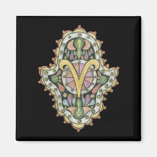 Aries Magnet (Front)