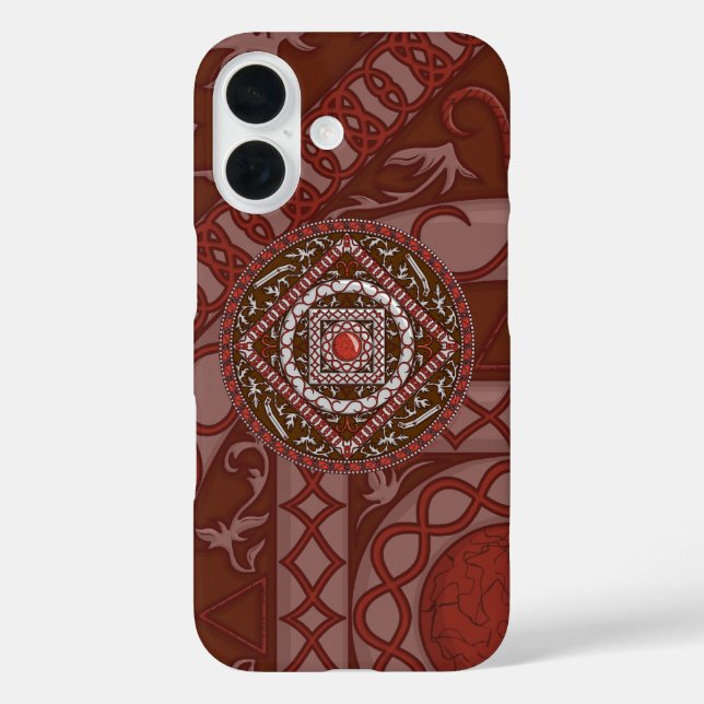 Aries Mandala Case-Mate Phone Case (Back)