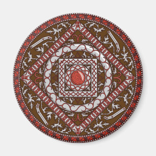 Aries Mandala Magnet