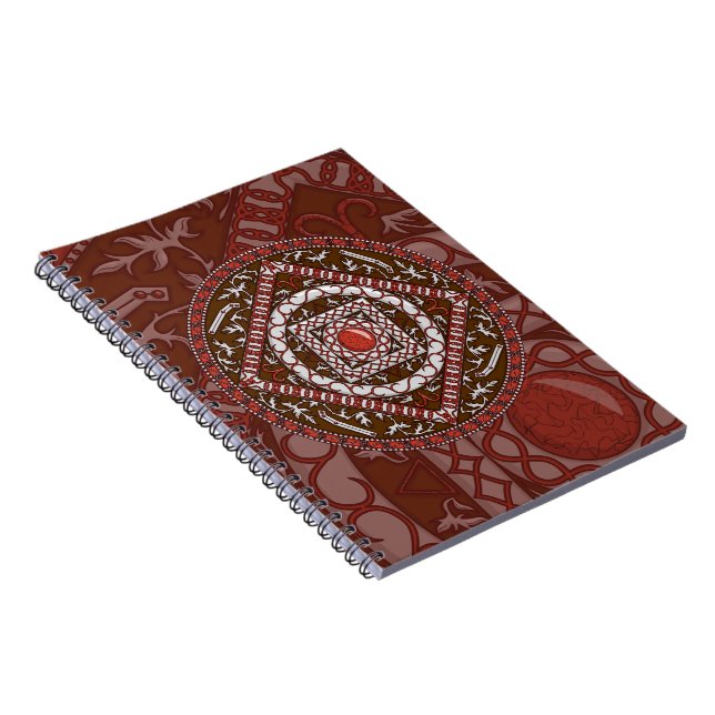 Aries Mandala Notebook (Right Side)