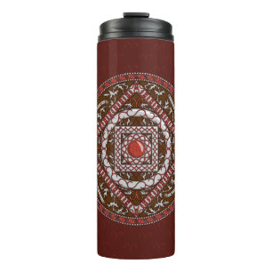 Aries Mandala Thermal Tumbler