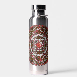 Aries Mandala Water Bottle