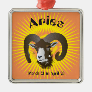 Aries March 21 to April 20 Ornament