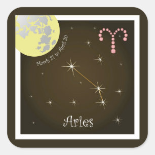 Aries March 21 to April 20 sticker