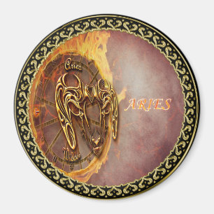 Aries March 21st until April 20th Horoscope Magnet