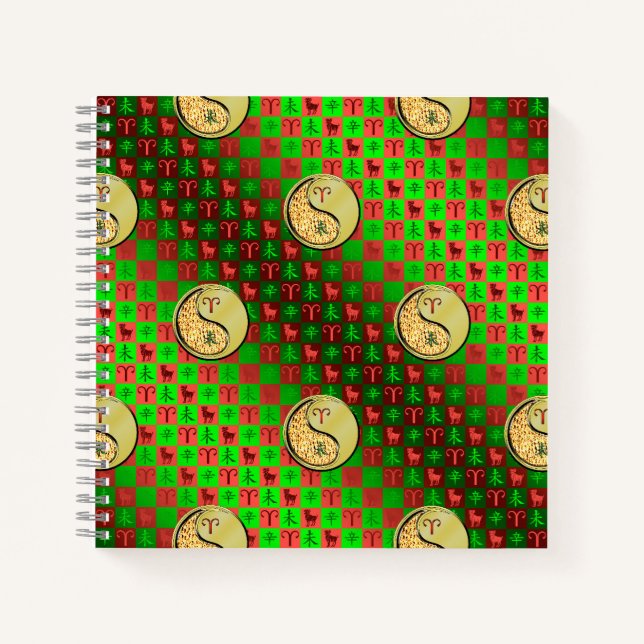 Aries & Metal Goat Notebook (Front)