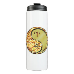 Aries & Metal Horse Thermal Tumbler