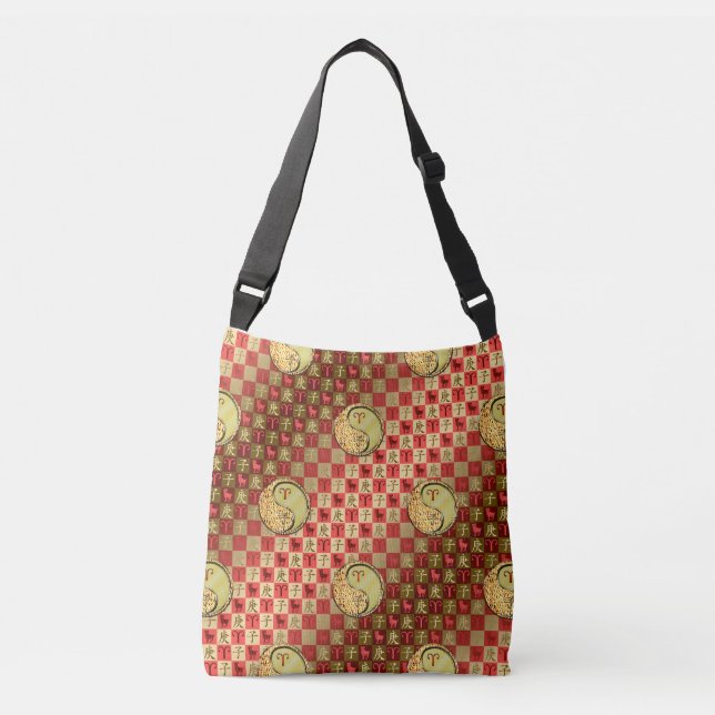 Aries & Metal Rat Crossbody Bag (Front)