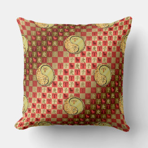 Aries & Metal Rat Cushion